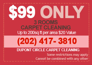 Rooms carpet cleaning