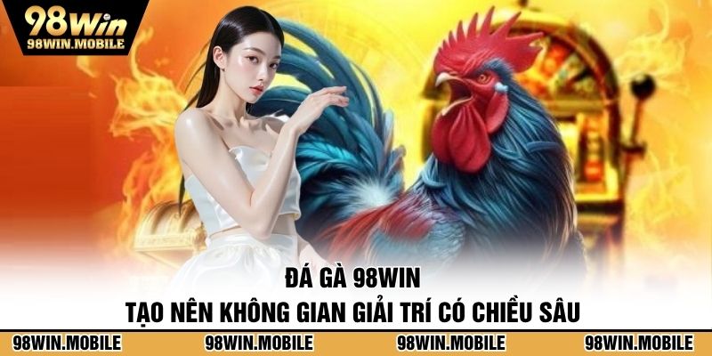 Đá gà 98WIN tạo nên không gian giải trí có chiều sâu